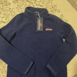 Navy Fleece Jacket